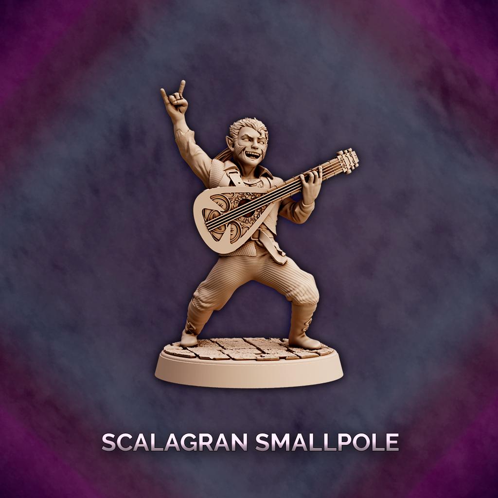 Scanlan Shorthalt Miniature: Critical Role, Vox Machina - 28/32/75mm Resin Figure