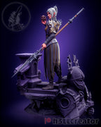 Shadowheart from Baldur's Gate 3 (fan art) | Full Model or Bust | Miniature scale 1:12 | h3LL Creator | DIY Model Kit