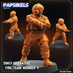 OWLF Operative Miniatures: Sci-Fi Fire Team, 28/32mm Scale