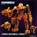 Cyberpunk Prawn Exosuit Miniature: District 9 Fan Art - 28/32mm RPG