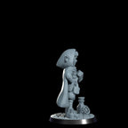 Nimbleton Cogspinner: Gnome Artificer Miniature - Cosmondo 12k Resin RPG (DIY Kit)