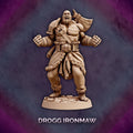 Drogg/Grog Miniature: Critical Role, Vox Machina Inspired - 28/32/75mm Resin Figure