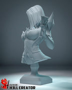 Emma Frost from Marvel Rivals (fan art) | Full Model or Bust | Miniature scale 1:12 | h3LL Creator | DIY Model Kit