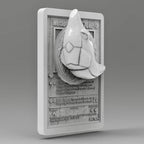 Metapod - 3D Printed Pokemon Card Wall Hanger | Fan Art | Pokemon TCG | Resin Model | ABC3D Models