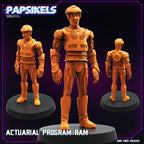 Cyberpunk, TRON set - TRON, Papsikels, 28mm or 32mm Mini