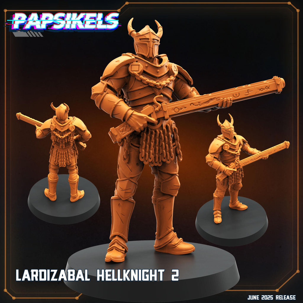 Lardizabal Hell Knights: Trench Crusade Resin Miniatures (28mm/32mm Scale) Papsikels Design