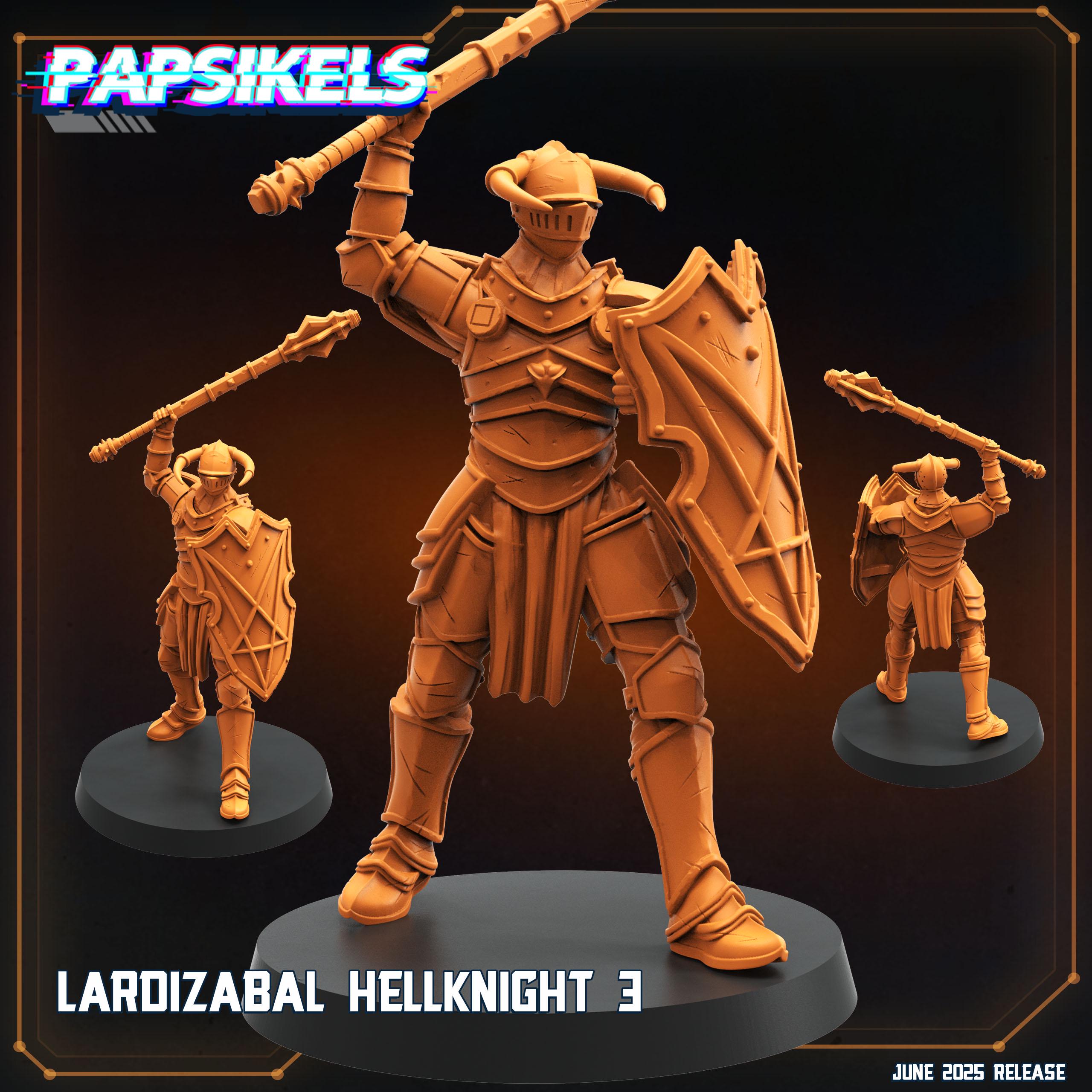 Lardizabal Hell Knights: Trench Crusade Resin Miniatures (28mm/32mm Scale) Papsikels Design