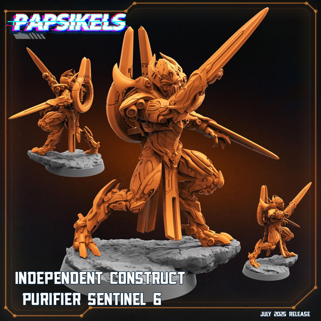 StarCraft Purifier Sentinel Miniature: Sci-Fi Wargame Figurine (32mm)