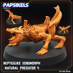 Reptilelike Xenomorph Miniature: Alien vs Predator RPG, Papsikels 28/32mm