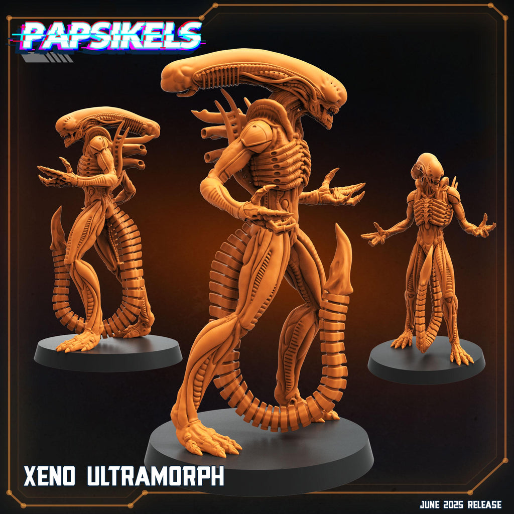 Aliens Vs Humans - Dark Space I Xeno Ultramorph, Papsikels, 32mm Mini
