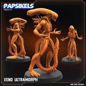 Aliens Vs Humans - Dark Space I Xeno Ultramorph, Papsikels, 32mm Mini