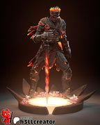 Soul of Cinders Statuette: Dark Souls III Fan Art, DIY Model Kit