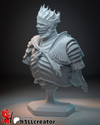 Soul of Cinders Statuette: Dark Souls III Fan Art, DIY Model Kit