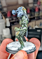 Viking Skull Hunter Miniature: 32mm Sci-Fi Wargame Model by Papsikels