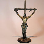 Nazarene Communicant Miniature: Trench Crusade Grimdark RPG, Papsikels 32mm Resin