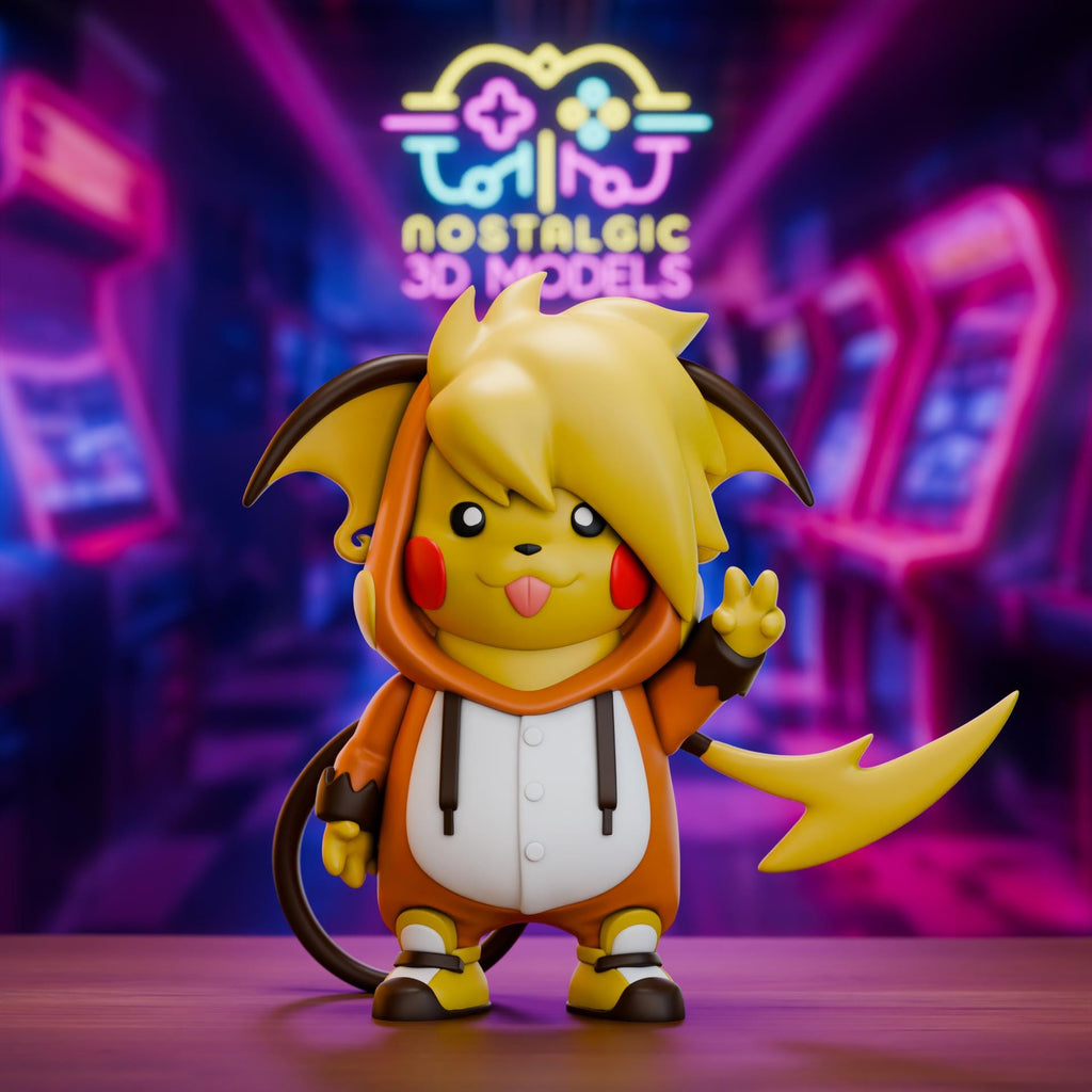 Young Pokémon in Onesies – 3D Printed Resin Figures – Cute Collectible Statues | Fan Art | Pokemon TCG | Resin Model | Nostalgic 3D Models