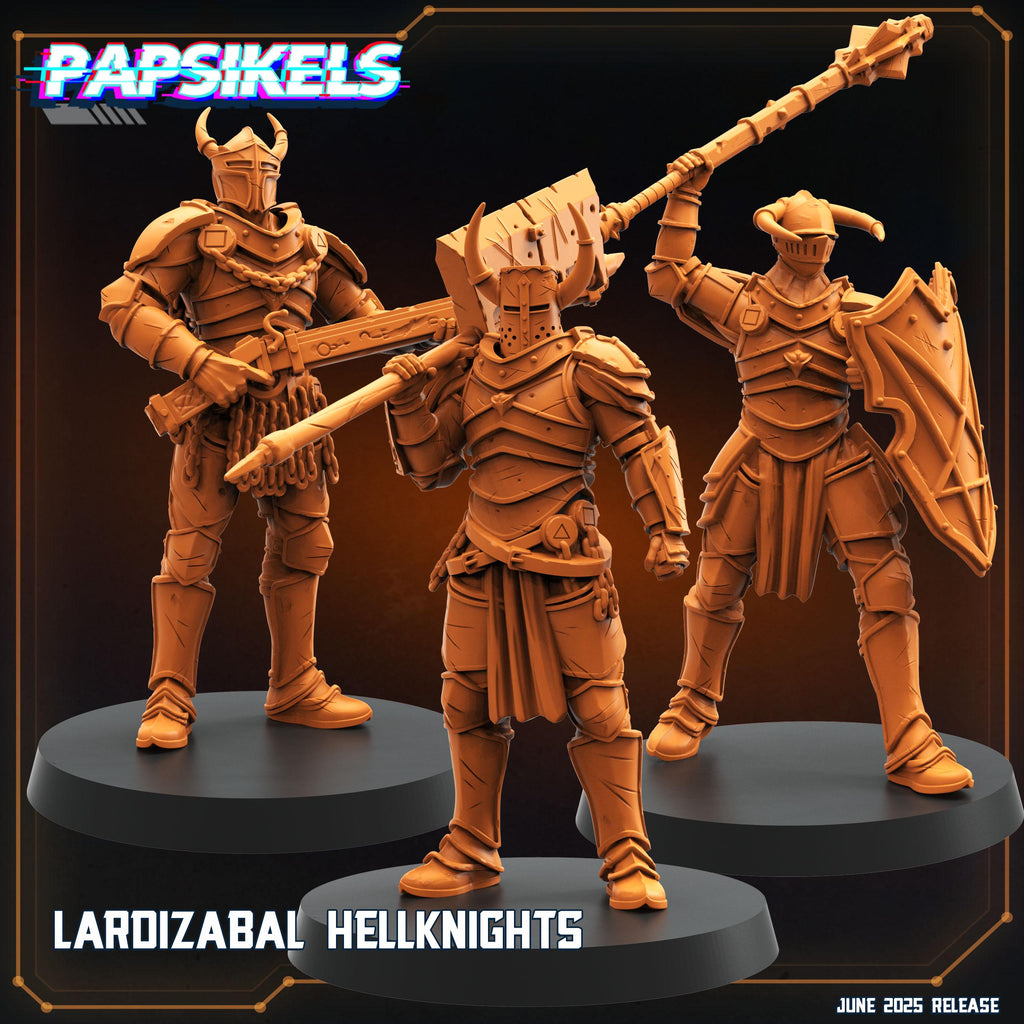 Lardizabal Hell Knights: Trench Crusade Resin Miniatures (28mm/32mm Scale) Papsikels Design