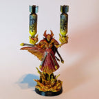 Tagbilaran Artillery Witch Miniature: Trench Crusade Grimdark RPG, 32mm Resin Figure