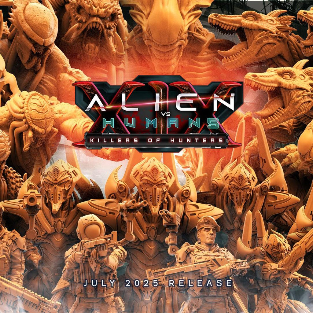 Reptilelike Xenomorph Miniature: Alien vs Predator RPG, Papsikels 28/32mm