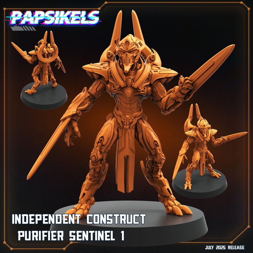 StarCraft Purifier Sentinel Miniature: Sci-Fi Wargame Figurine (32mm)