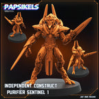 StarCraft Purifier Sentinel Miniature: Sci-Fi Wargame Figurine (32mm)