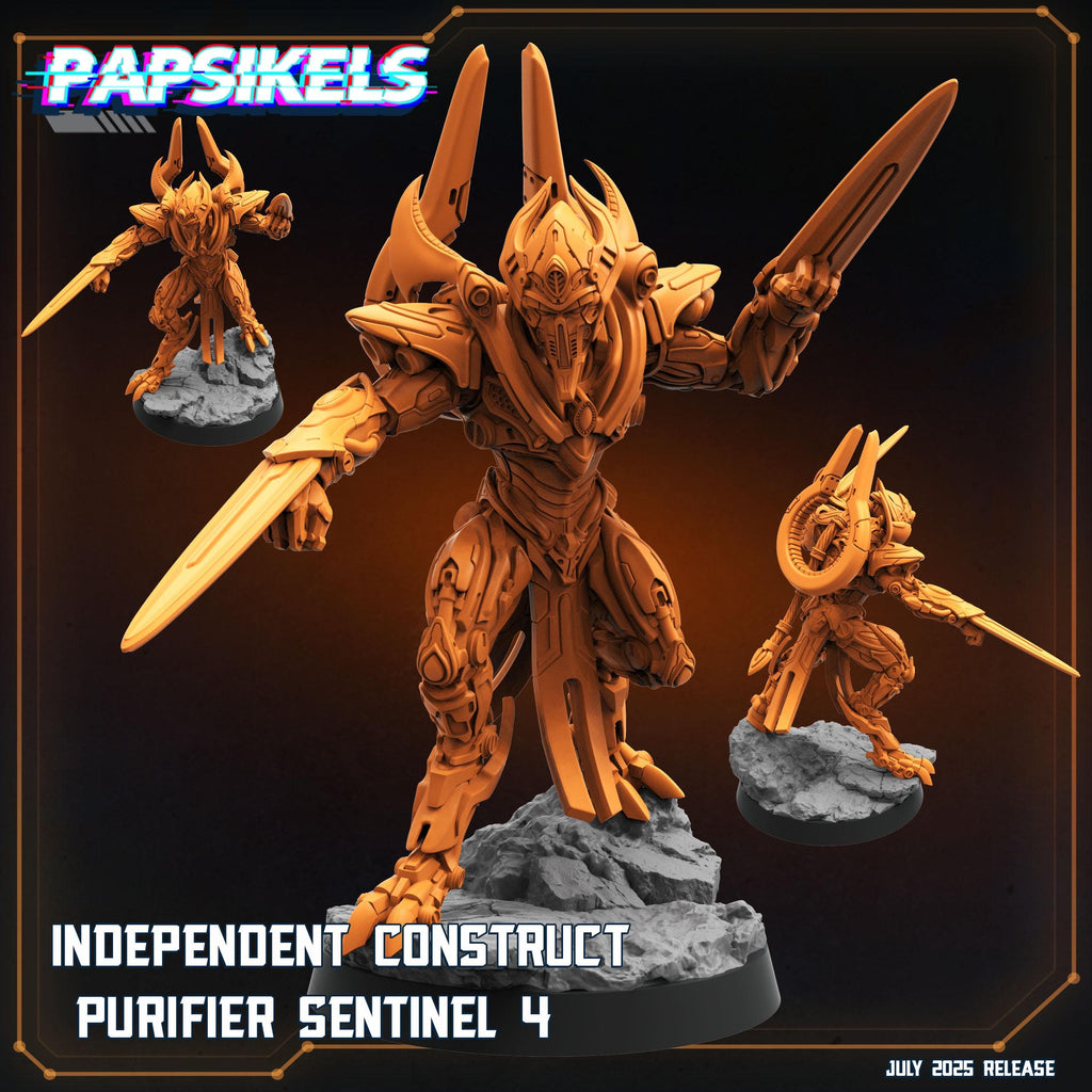 StarCraft Purifier Sentinel Miniature: Sci-Fi Wargame Figurine (32mm)