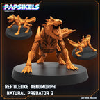 Reptilelike Xenomorph Miniature: Alien vs Predator RPG, Papsikels 28/32mm