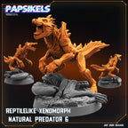 Reptilelike Xenomorph Miniature: Alien vs Predator RPG, Papsikels 28/32mm