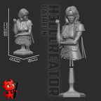 Lune from Clair Obscur Expedition 33 (fan art) | Full Model or Bust | Miniature scale 1:12 | h3LL Creator | DIY Model Kit