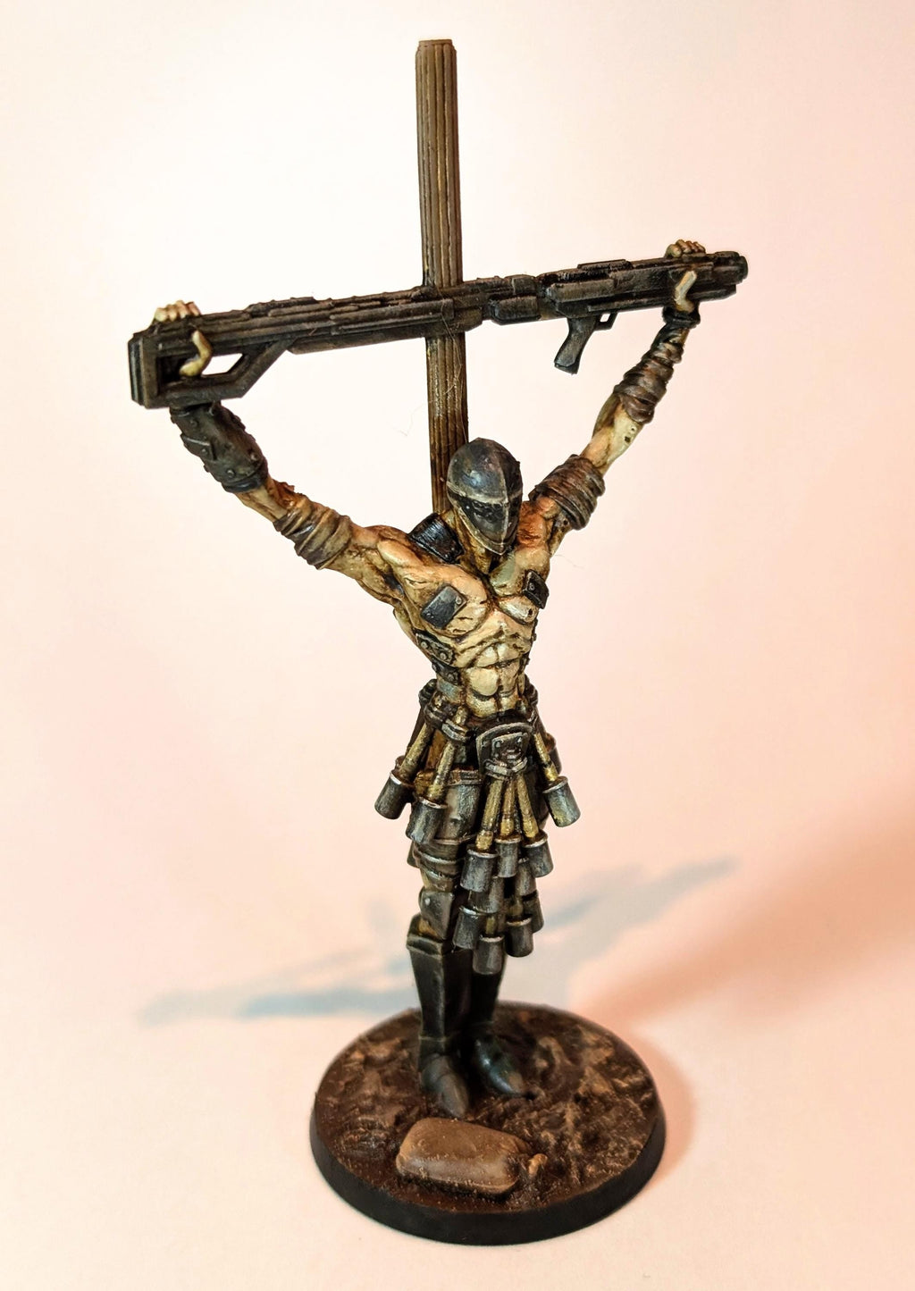Nazarene Communicant Miniature: Trench Crusade Grimdark RPG, Papsikels 32mm Resin