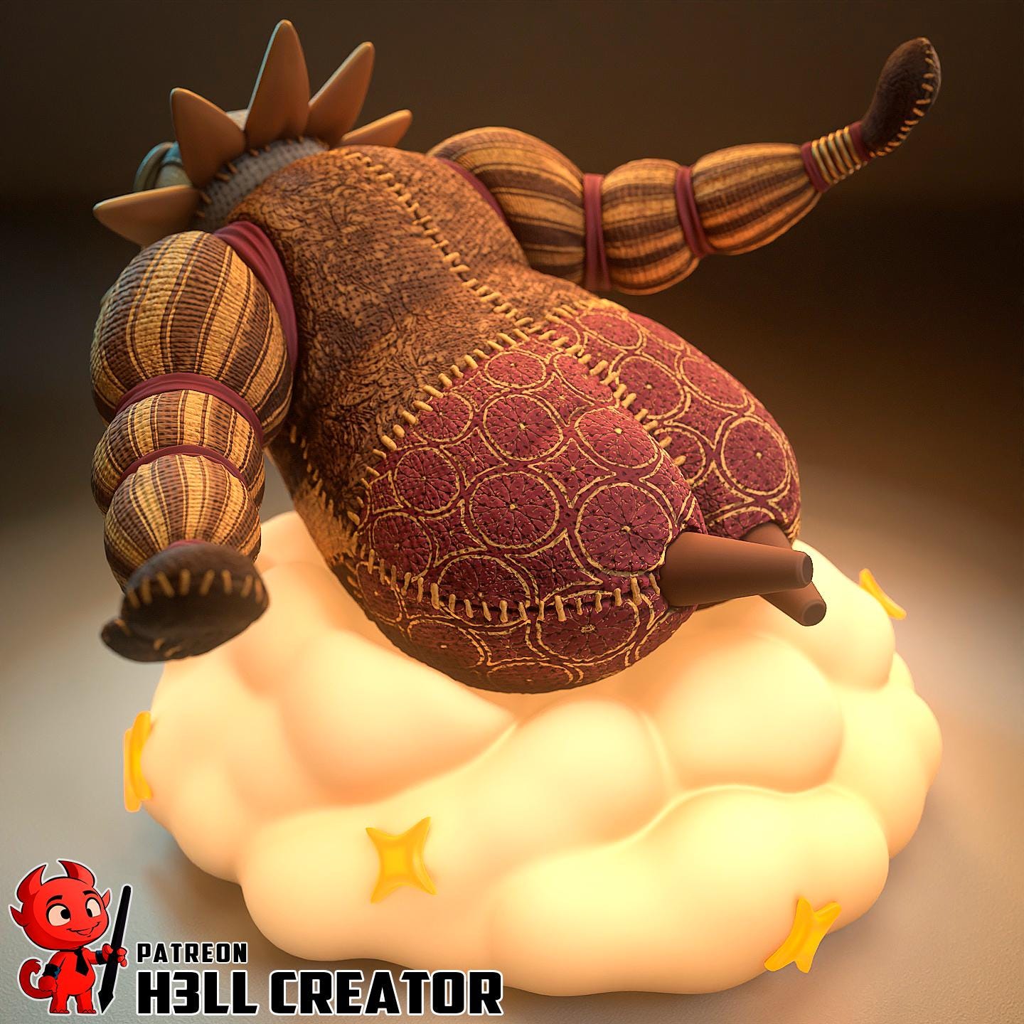 Esquie Toy from Clair Obscur Expedition 33 Fan Art - DIY Miniature Model Kit 1:12 Scale for Collectors