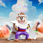 Looney Tunes x Dragon Ball Z Resin Figures: Unpainted Mashup Collectibles