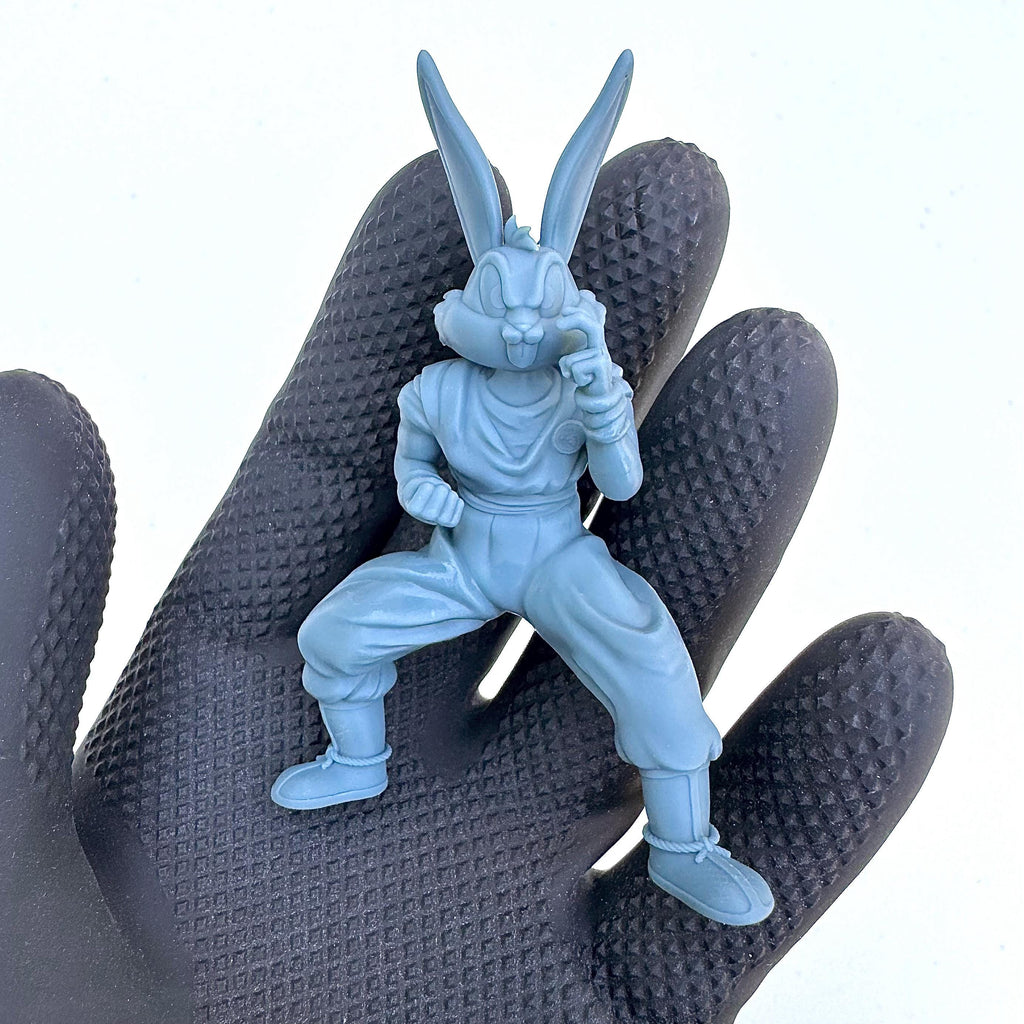 Looney Tunes x Dragon Ball Z Resin Figures: Unpainted Mashup Collectibles
