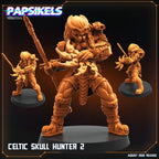 Aliens Vs Humans - August 2025 I Celtic Skull Hunters | Papsikels, 28mm or 32mm Mini