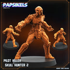 Aliens Vs Humans - August 2025 I Pilot Killer Skull Hunters | Papsikels, 28mm or 32mm Mini