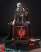 Silverronin (Geralt) from Cyberpunk 2077 / The Witcher (fan art) | Full Model or Bust | Miniature scale 1:12 | h3LL Creator | DIY Model Kit