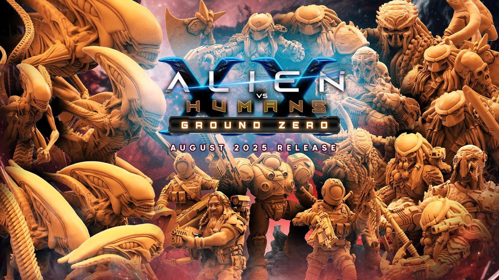 Robomorph Xenocop Miniature: Alien vs Robocop Crossover, Papsikels 32mm Scale