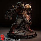 Garrosh from World of Warcraft (fan art) | Full Model or Bust | Miniature scale 1:12 | h3LL Creator | DIY Model Kit