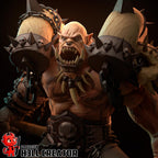 Garrosh from World of Warcraft (fan art) | Full Model or Bust | Miniature scale 1:12 | h3LL Creator | DIY Model Kit