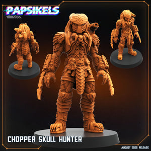 Aliens Vs Humans - August 2025 I Chopper  Skull Hunters | Papsikels, 28mm or 32mm Mini