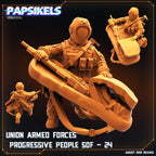 Aliens Vs Humans Miniatures: UPP Special Ops - Papsikels (28/32mm)