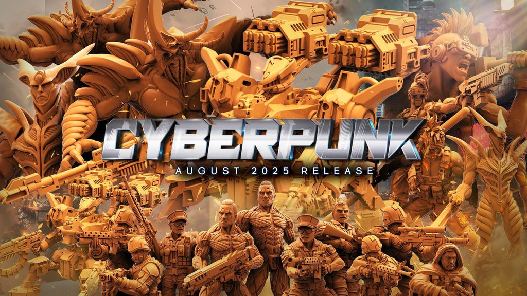 Cyberpunk Male V Miniature: 28/32mm Resin Model for RPG, Wargaming