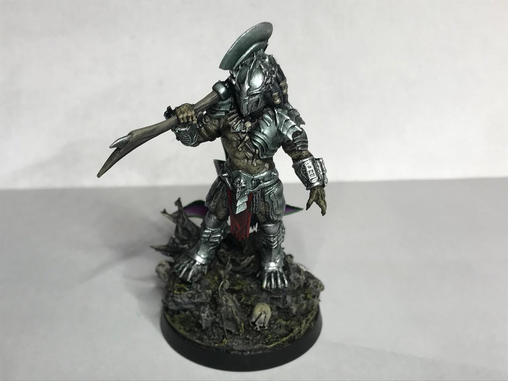 Skull Hunters - White Crow  Leader Skull Hunter with the Big Sergio Clan | Papsikels, Resin Miniature - Tabletop  Miniature - 32mm