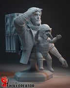 Samuel "Sam" Porter Bridges from Death Stranding 2 (fan art) | Full Model or Bust | Miniature scale 1:12 | h3LL Creator | DIY Model Kit