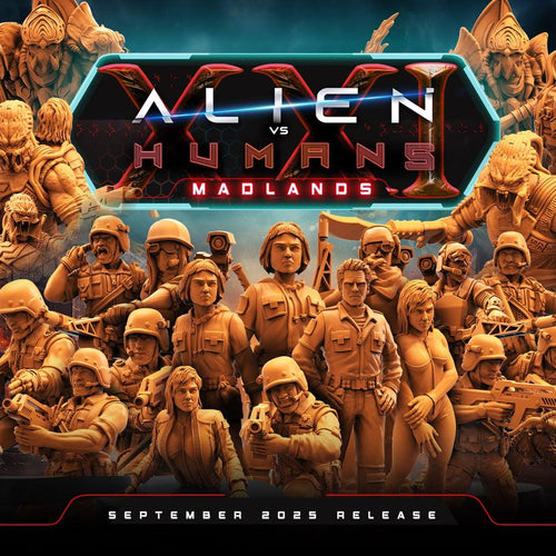 Aliens Vs Humans - Madlands | Alien Specimin Containers | Alien Earth Inspired | Papsikels, 28mm or 32mm Mini for TTRPG, RPG, Sci-Fi