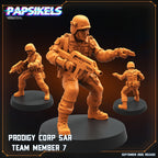 SAR Team Miniatures: Prodigy Corp Alien Earth Sci-Fi TTRPG Figurines by Papsikels