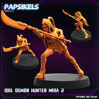 Cyberpunk K-pop Demon Hunter Miniatures - 28mm/32mm 3D Resin Models for RPG and TTRPG