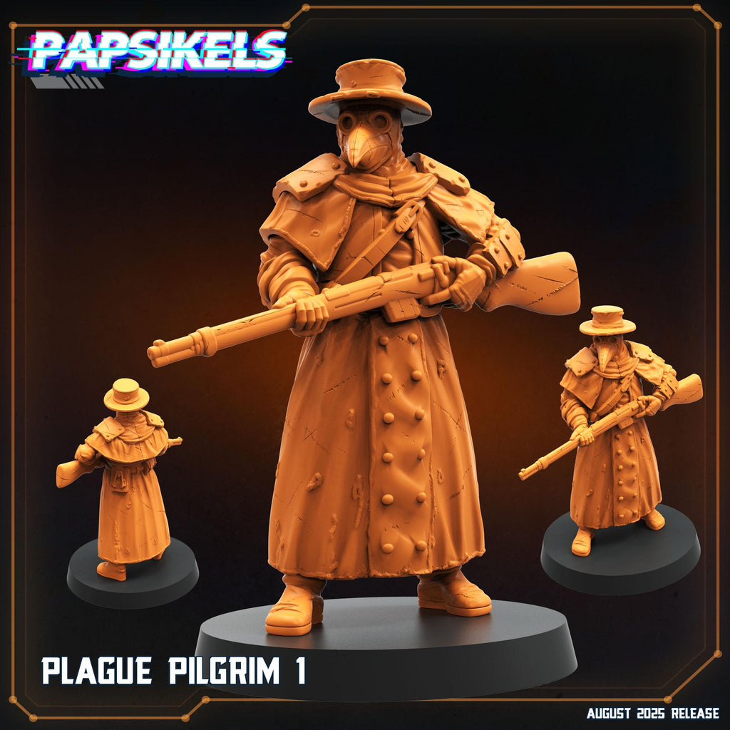 Plague Pilgrims Resin Miniatures: Trench Crusade, Papsikels 28/32mm