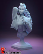 Rumi from K-Pop Demon Hunters - Fan Art - Resin Miniature - H3LL Creator DIY Model Kit 1:12