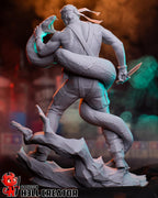 Big Boss (Naked Snake) from Metal Gear Solid - SNAKE EATER - Fan Art - Resin Miniature - H3LL Creator DIY Model Kit 1:12